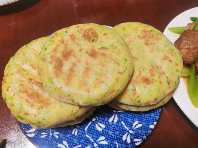 Oil-Free Radish Vegetable Steamed Pancake