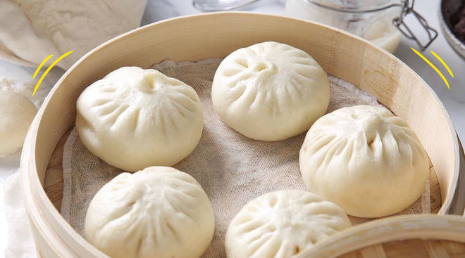 Quick and Easy Recipe for Purple Sweet Potato and Beef Steamed Buns