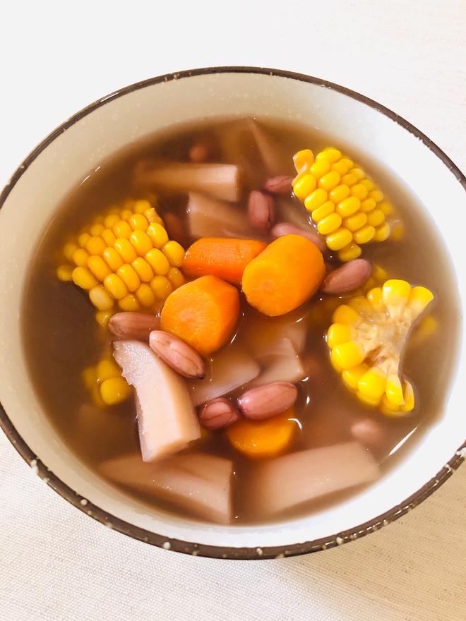 Pure Vegan Cuisine | Lotus Root, Corn, and Carrot Soup