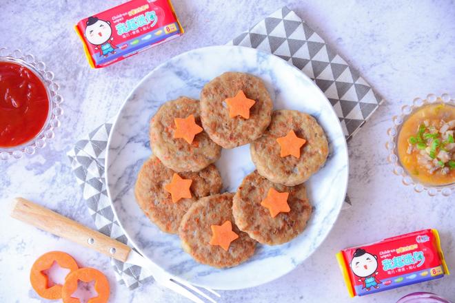 Beef, Carrot, and Potato Soft Patties