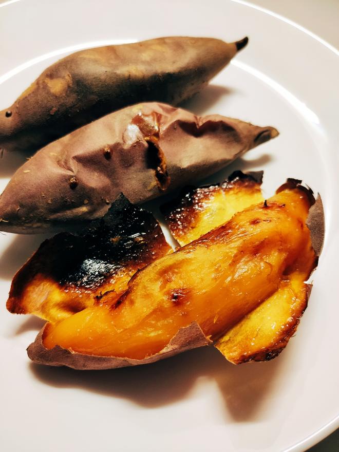 Air Fryer Sweet Potatoes (Serves 2) - Super Sweet Shandong Yanshu 25! Exploding Syrup! So Delicious, You Won't Want Any Other Sweet Potatoes!