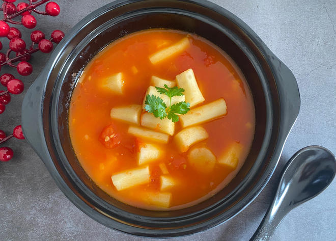 Tomato Yam Soup