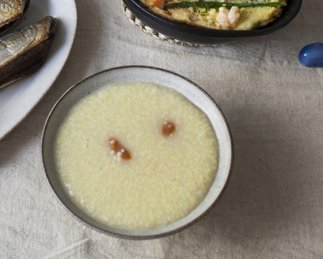 Yam and Goji Berry Millet Porridge【November Beidou Health Pot Recipe】