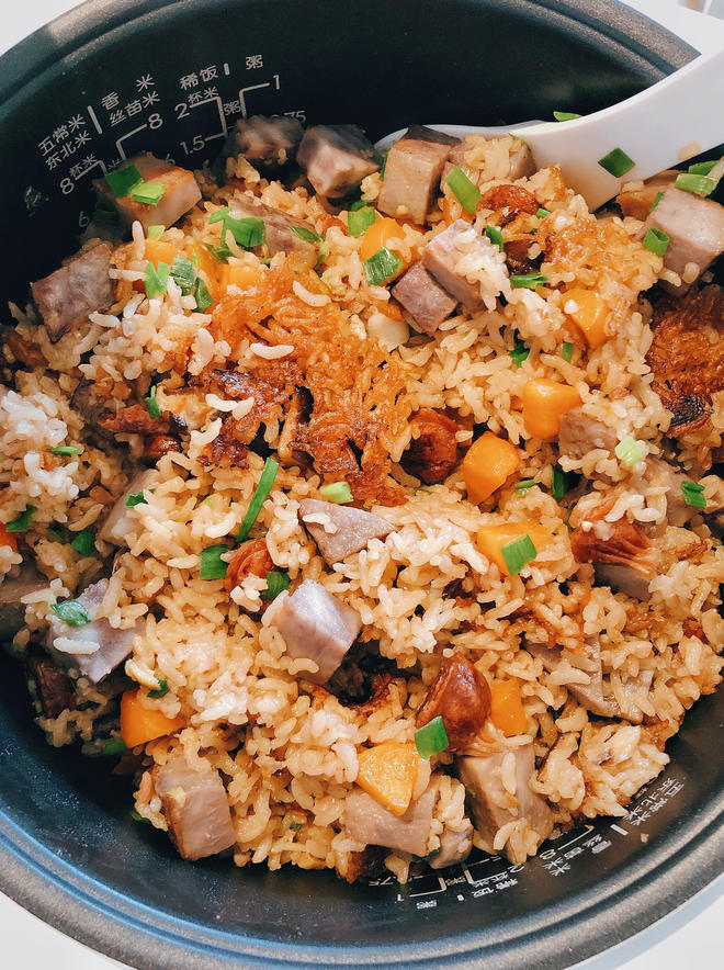 Fragrant Taro Braised Rice