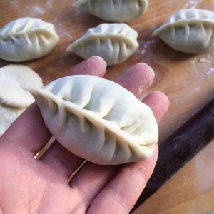 Wrap the dumplings.