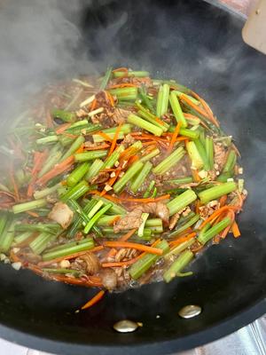 Let the water reduce a bit, and it's ready to serve! I love this sauce over rice.