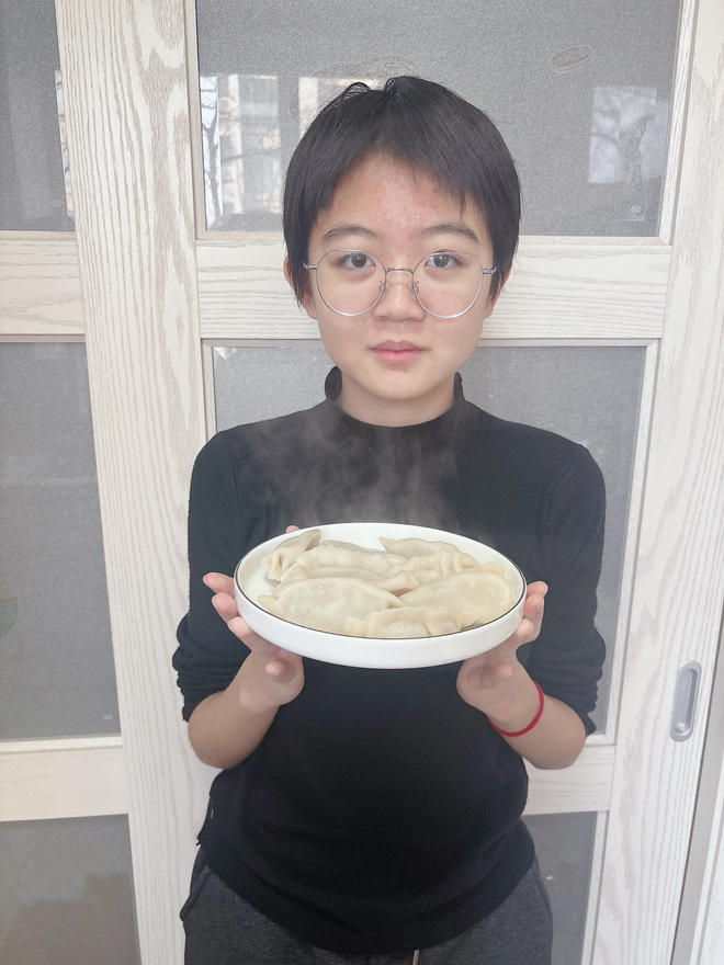 Celery, Pork, and Shrimp Dumplings for New Year's Eve Dinner