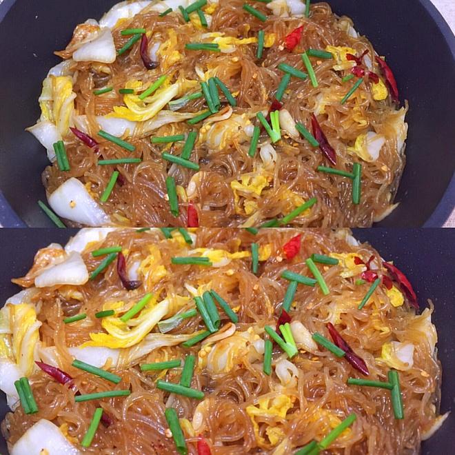 Cabbage Stir-Fried Vermicelli - A Dish and a Meal!