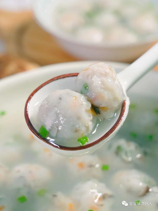 Taro Meatball Soup for Babies