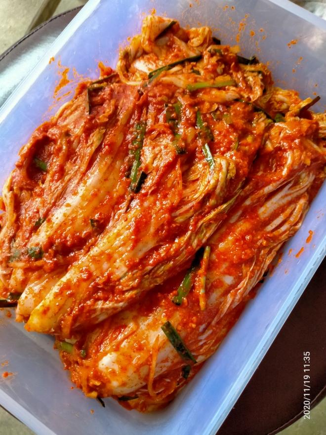 Spicy Kimchi - (Simple Version without Fish Sauce and Shrimp Paste)