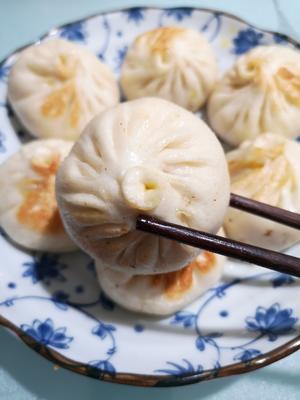 Enjoying fried buns hot is simply delicious.